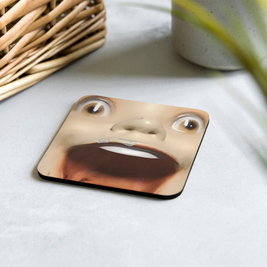 YOU UP? Gary Cork-back coaster